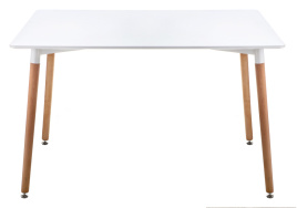 Стол деревянный Table 110 white / wood фото 2