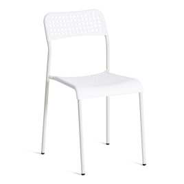 Стул ADDE (mod. C-049) металл/пластик, 39 х 49 х 78 см, White (белый) фото 1