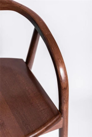 Полукресло венское Диона (светлый орех) жесткое сиденье фото 3