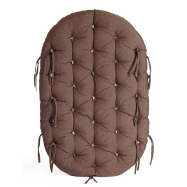 Диван MAMASAN/МАМАСАН 23/02 W /с подушкой/ подушка 182х119 см, 169х102х80 см, Honey (мед), ткань, ко фото 5