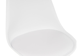 Стул на металлокаркасе Tulip white фото 3