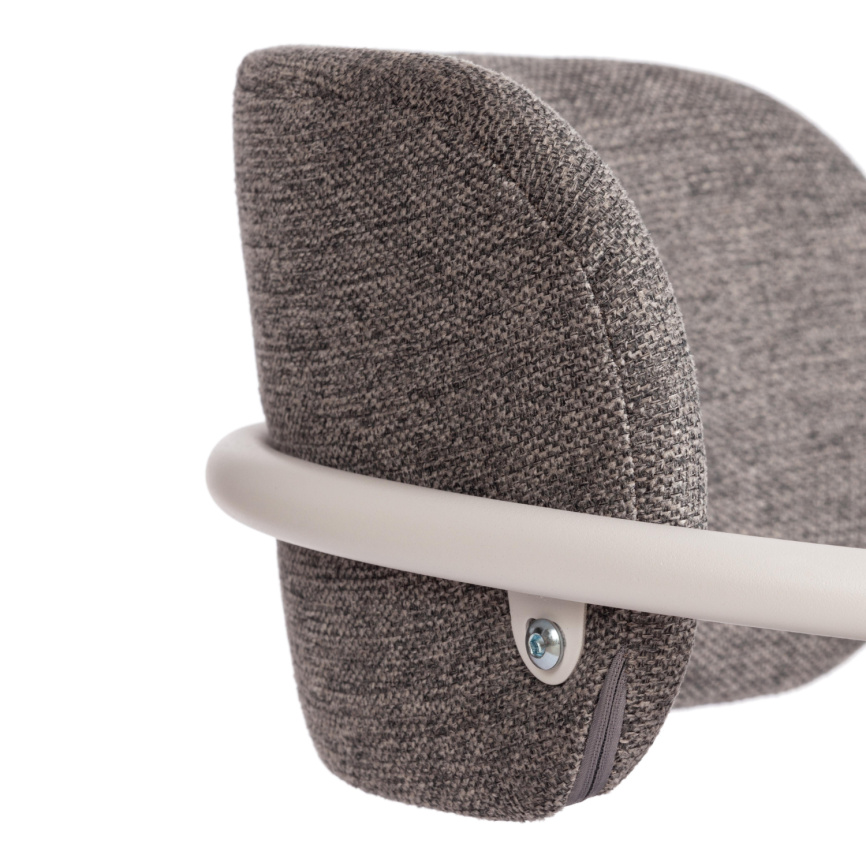 Кресло Best/Бэст ткань, Light grey (светло-серый) фото 9