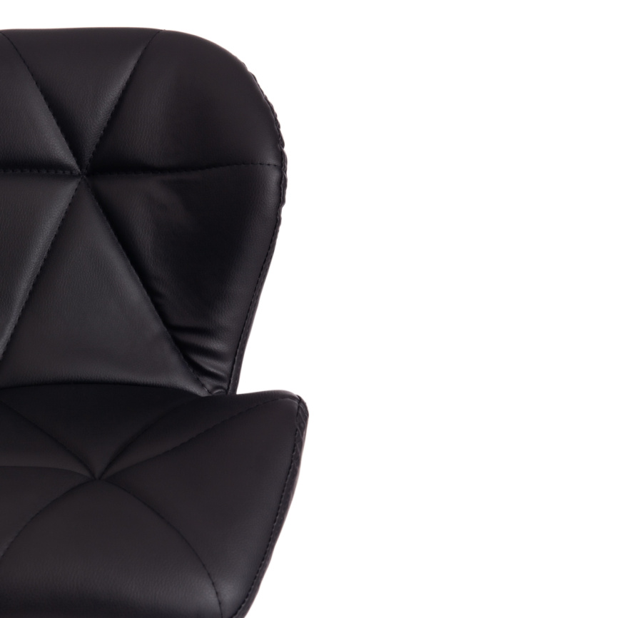 Стул барный Биаджио/Biaggio (мод.KY717) металл/экокожа, 44х50х83-103см, черный/хром фото 6