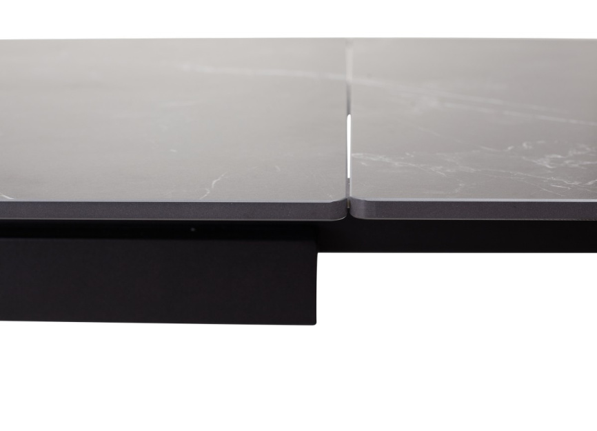 Стол FORIO 160 MATT BLACK MARBLE SOLID CERAMIC / BLACK, ®DISAUR фото 6
