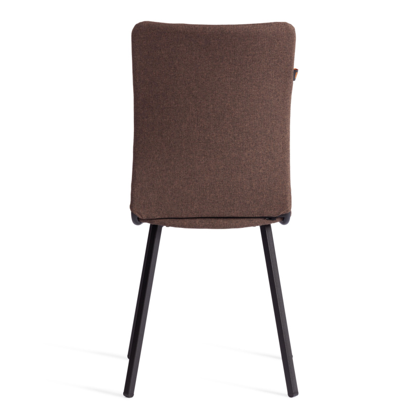 Стул обеденный Ля Русс/La Rousse ткань рогожка, коричневый/черный, 3м7-147, 49х50х93см фото 9