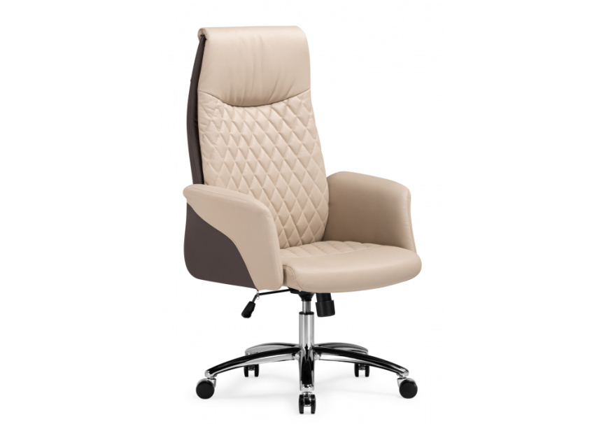 Офисное кресло Avrora beige / brown фото 1