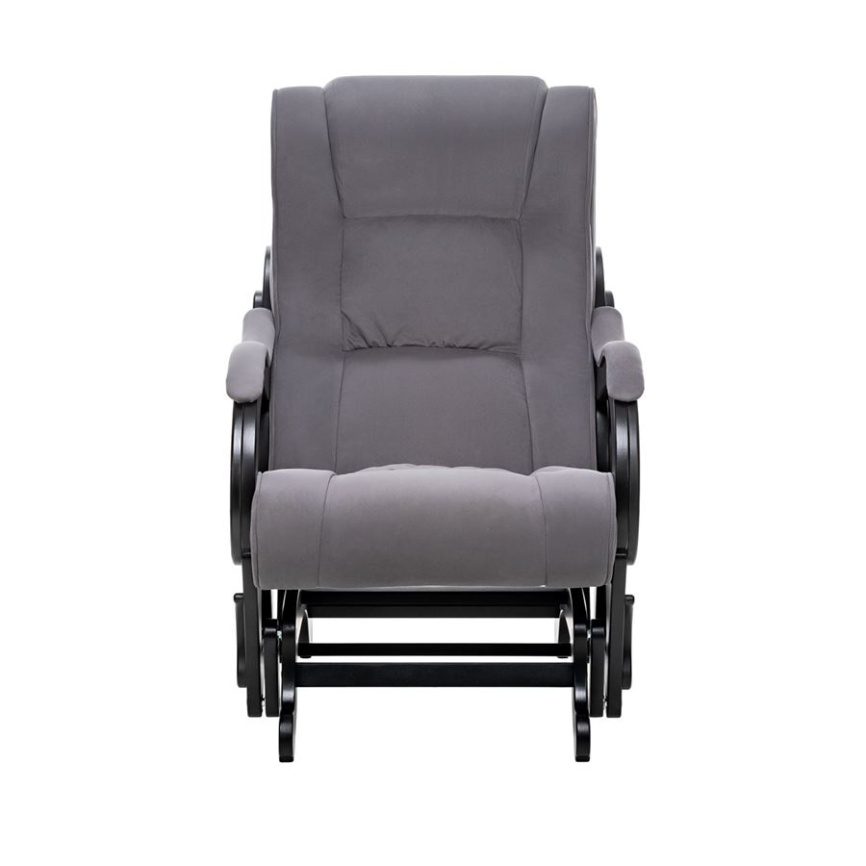 Кресло-маятник Сенатор 78 (Венге / ткань Велютто 32) фото 6