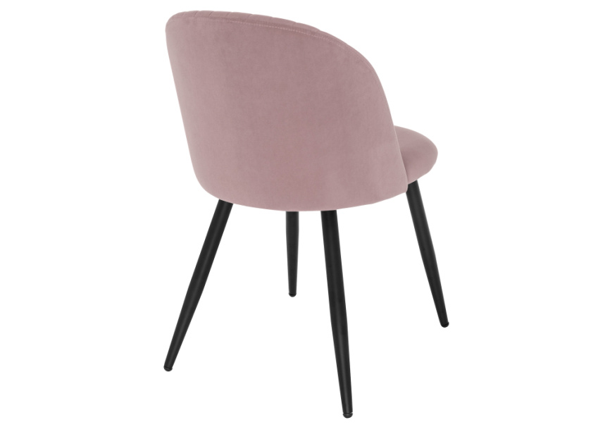 Стул на металлокаркасе Gabi 1 light purple / black фото 9