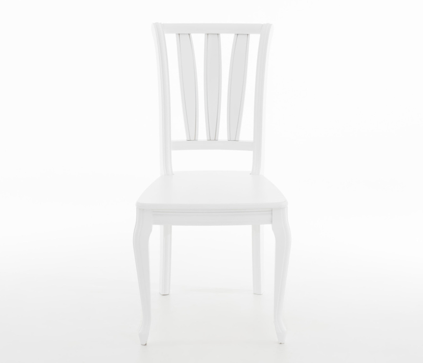 Стул Кабриоль Жесткий, Белый фото 1