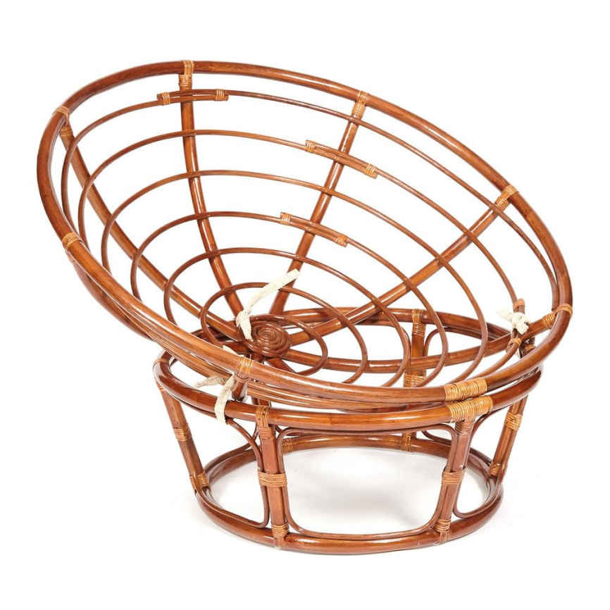 Кресло Папасан/Papasan (23/01 W) /с подушкой и ремешками/ диаметр подушки 125см, 115х101х104см, пека фото 11