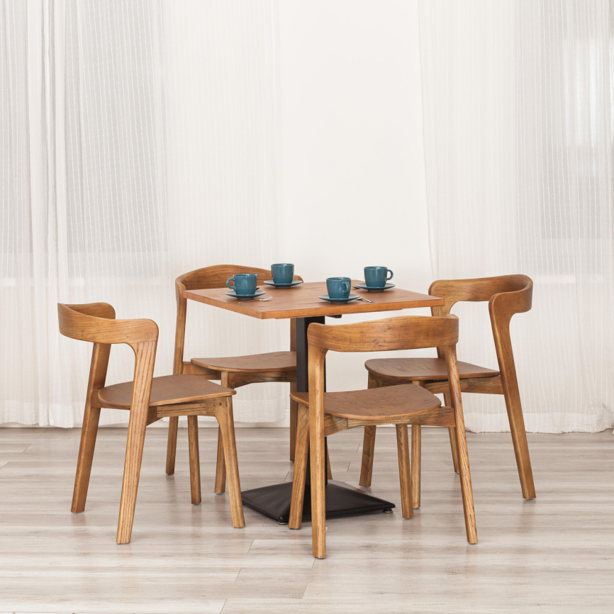 Стул ASGARD дерево вяз, Груша (№3), 48х43х76 см фото 7