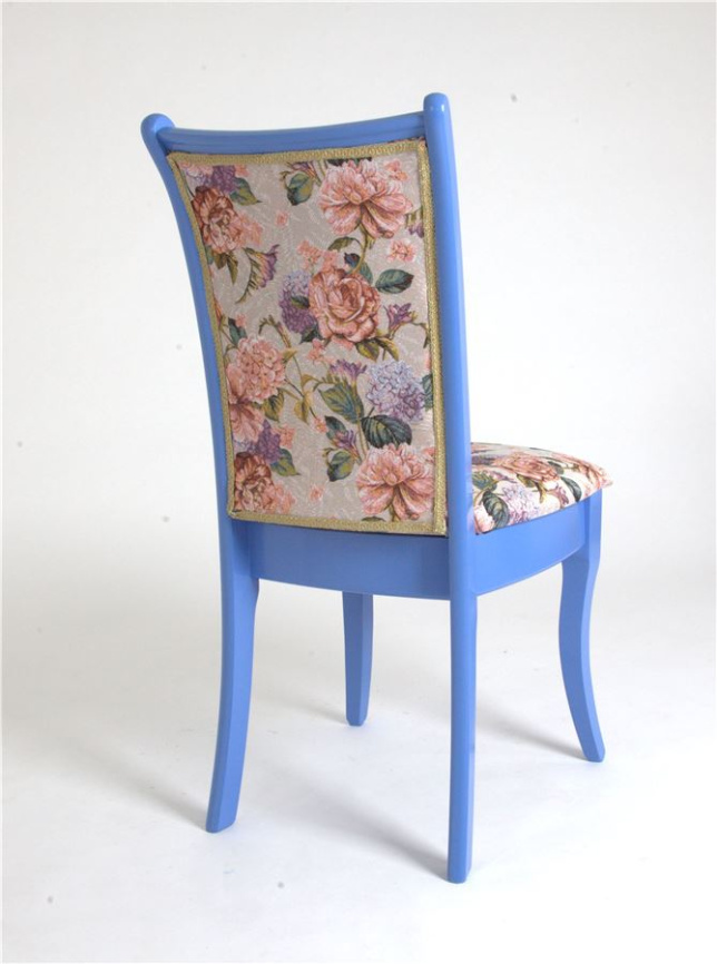 Стул Визит-1 (цвет Лаванда/ массив/ткань гобелен ПИОН) фото 3