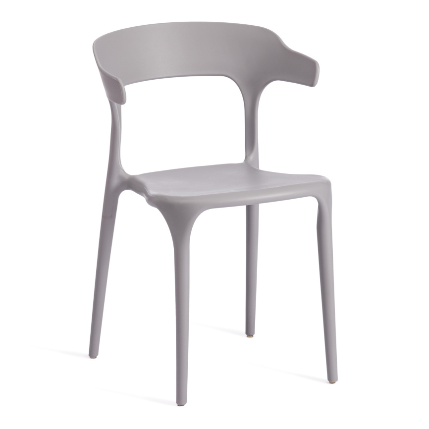 Стул TON (mod. PC33) пластик, 48 x 48 x 74 см, темно-серый (Dark grey NX-GR-20) фото 1