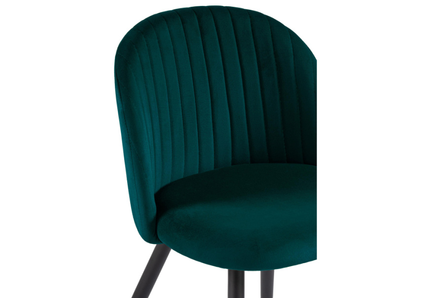 Стул на металлокаркасе Gabi 1 green / black фото 4