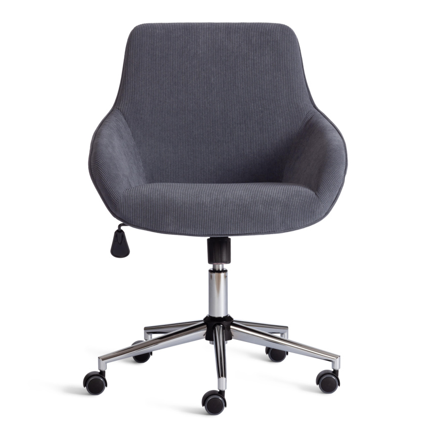 Кресло Дублин/Dublin хром вельвет, графит фото 9