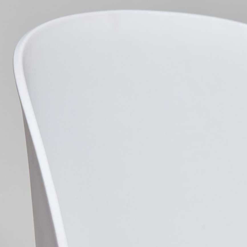 Стул Beetle Chair (mod.70) / 1 шт. в упаковке металл/пластик, 46*57,5*86см, белый фото 9