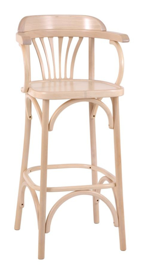 Стул барный 750 Венский твердый (беленый дуб) фото 1