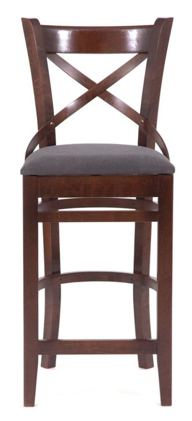 Стул барный "Хью" (темный тон/темно-серый М07) фото 1