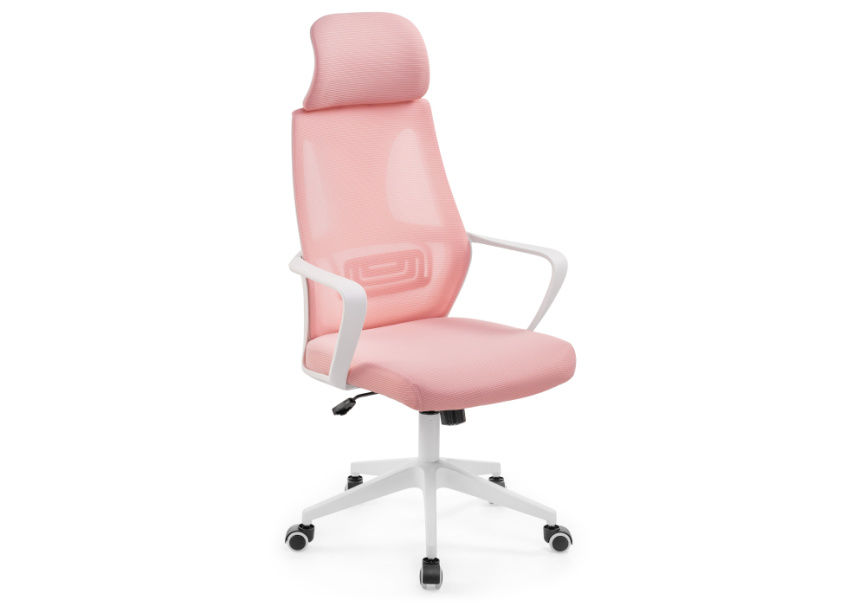 Офисное кресло Golem pink / white фото 6