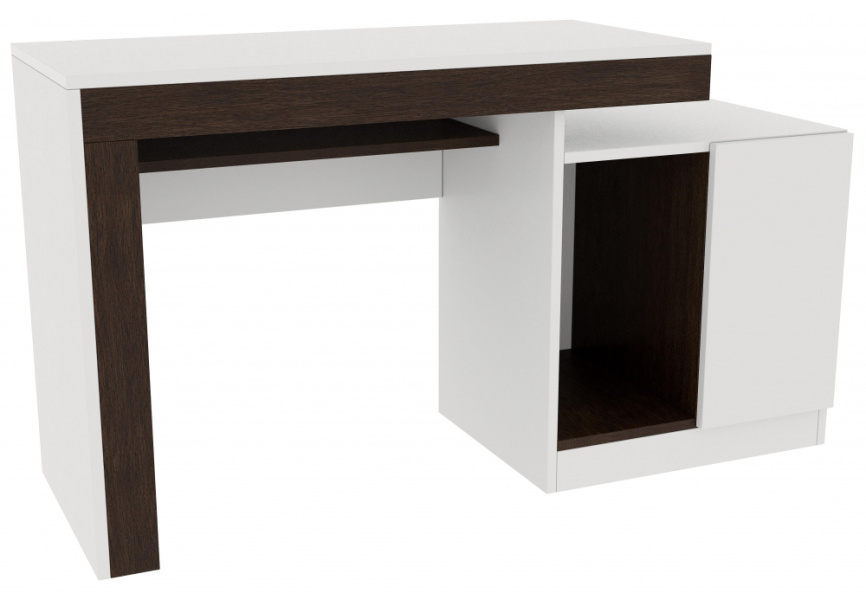 Компьютерный стол Модена белый / венге фото 1