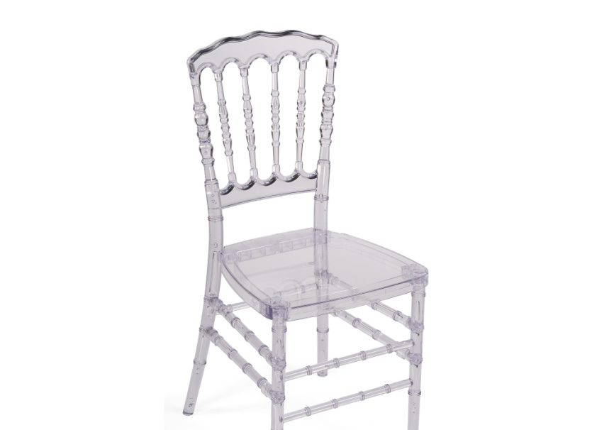 Пластиковый стул Chiavari 1 clear white фото 5
