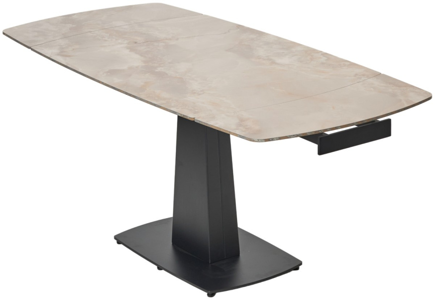 Стол BALDE 120 GLOSS AMBER JADE SOLID CERAMIC / BLACK, ®DISAUR фото 7