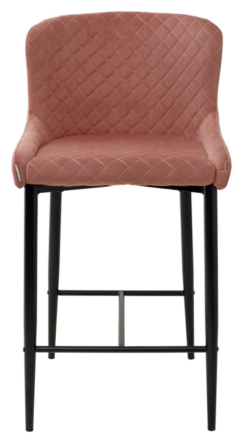 Полубарный стул ARTEMIS BLUVEL-52 PINK (H=65cm), велюр М-City фото 9