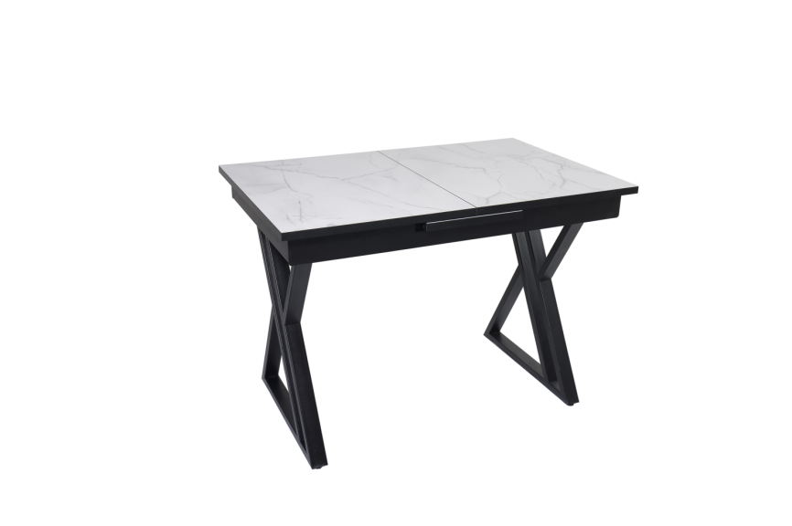 Стол Саен 18 Черный/Жемчужный Перито фото 1