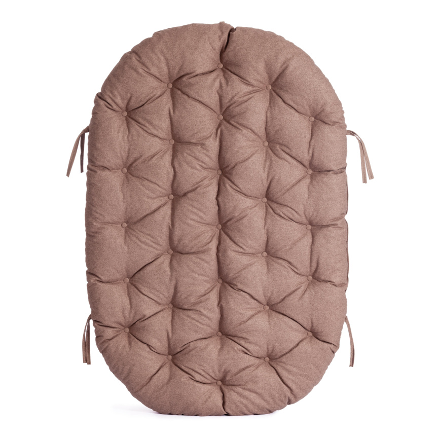 Матрац для дивана Мамасан/Mamasan подушка (23/02) экошерсть, коричневый, 1811-5 фото 1