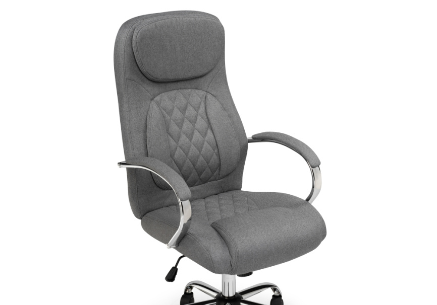 Компьютерное кресло Tron gray fabric фото 6