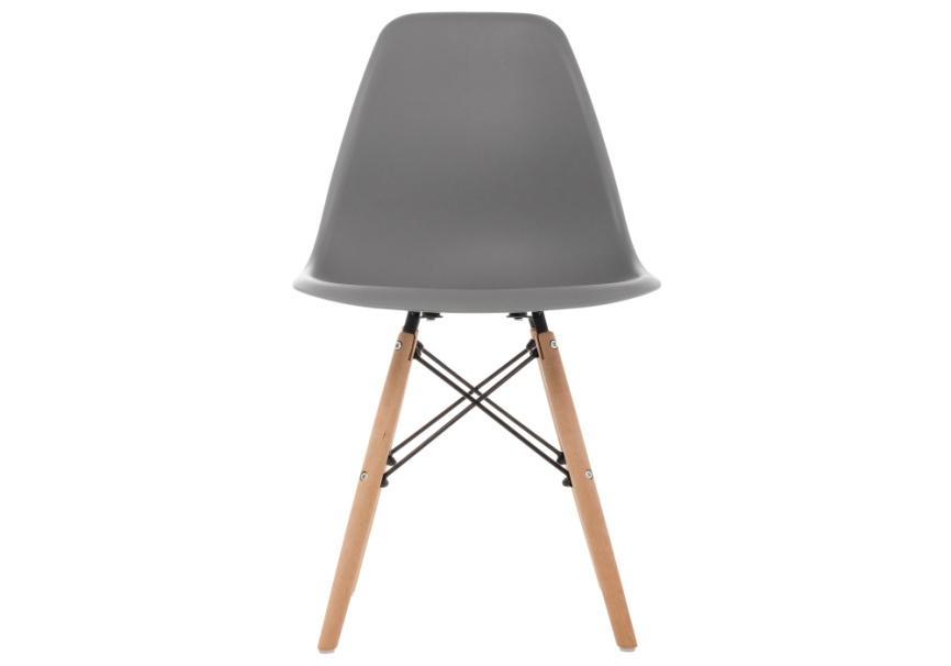 Пластиковый стул Eames PC-015 серый фото 3