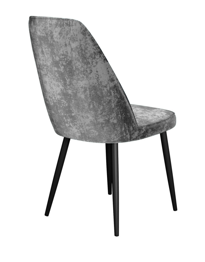 Стул DikLine 326 M13 светло-серый, ножки белые фото 5