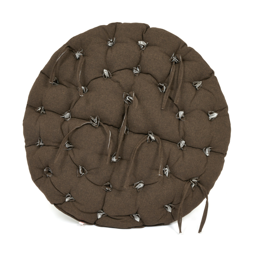 Матрац для кресла "Papasan Cleo" M ткань, коричневый, 3М7-147 фото 2