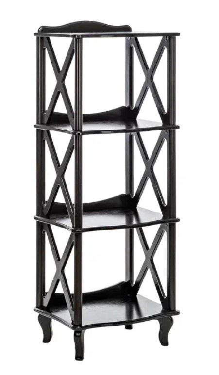 Этажерка-стеллаж "Джульетта"-3 (Венге) Вис фото 1