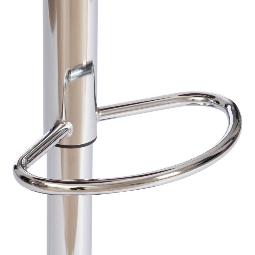 Стул барный Ландо/Lando (мод.4036) металл/дерево/ткань, 59х51х93-114см, высота сиденья 62-83см, серы фото 3