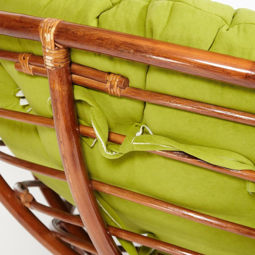 Кресло Папасан/Papasan (23/01 W) /с подушкой и ремешками/ диаметр подушки 125см, 115х101х104см, пека фото 8