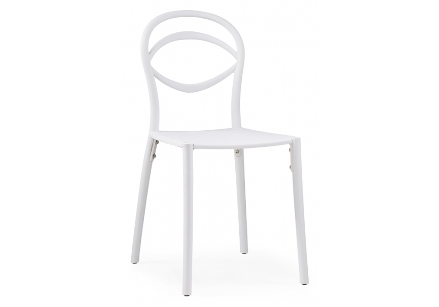Пластиковый стул Simple white фото 1