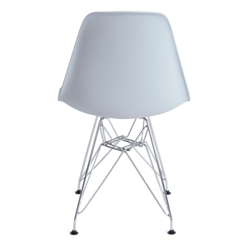 Стул Синди Айрон Чаир Имс/Cindy Iron Chair Eames (мод.002) металл, пластик, 51х46х82,5, серый фото 3