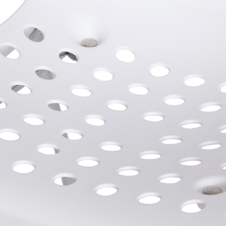 Стул Скалберг/Skalberg (мод.C-084-A) металл/пластик, 46х56х79см, белый/хром  фото 8