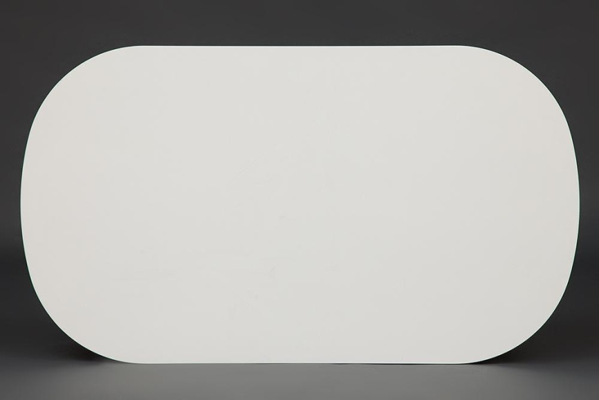 Стол обеденный Макс/Max МДФ/бук, 140х80х75см, белый/натуральный бук  фото 3