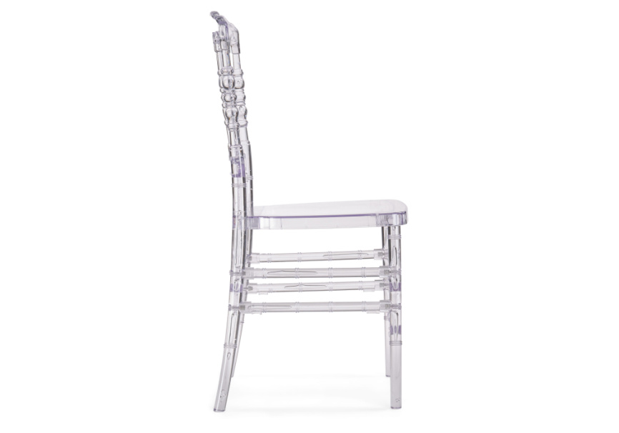 Пластиковый стул Chiavari 1 clear white фото 3