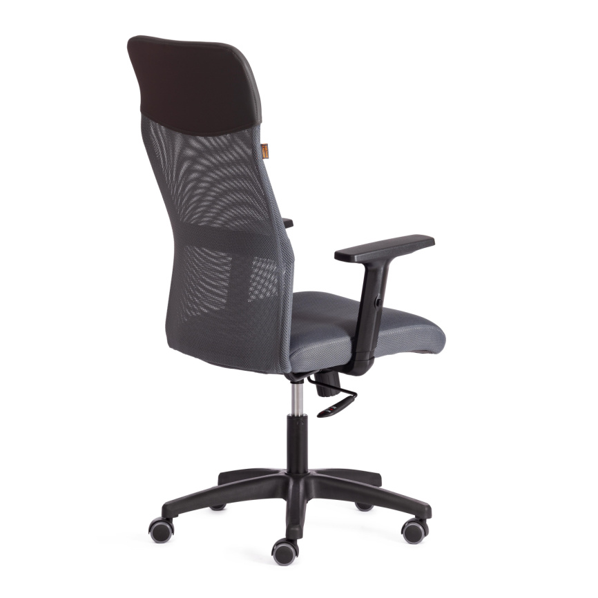 Кресло Практик Плт/Practic Plt ткань/кож/зам, серый/металлик, TW-12/W-12/36 фото 4