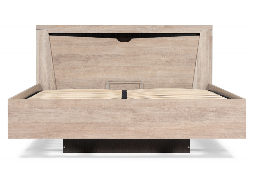 Кровать Магантия 160х200 с ПМ парящая дуб баррик фото 4