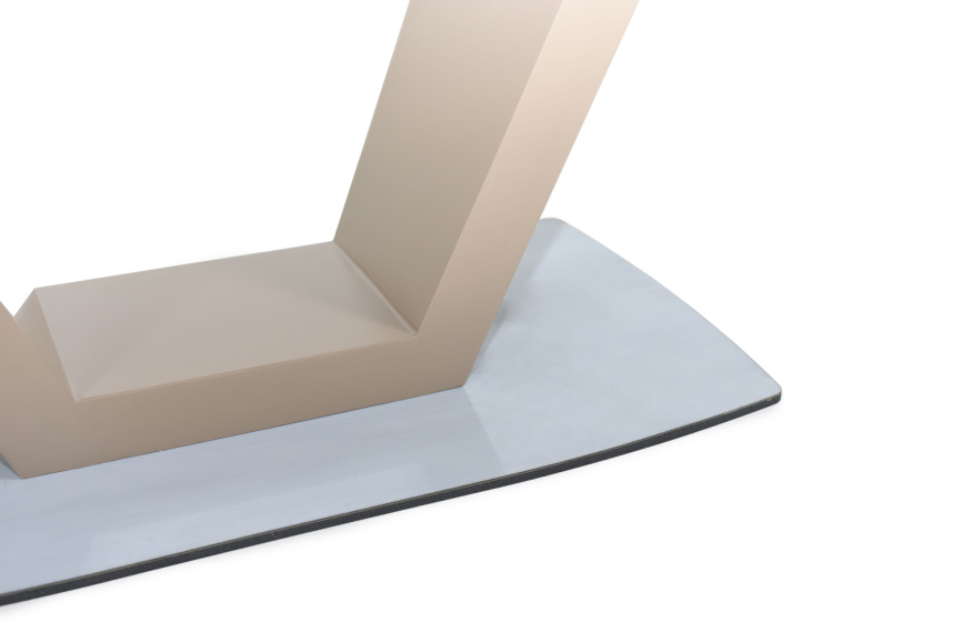 Стол Фоджа, Стекло, 140см, Капучино фото 9