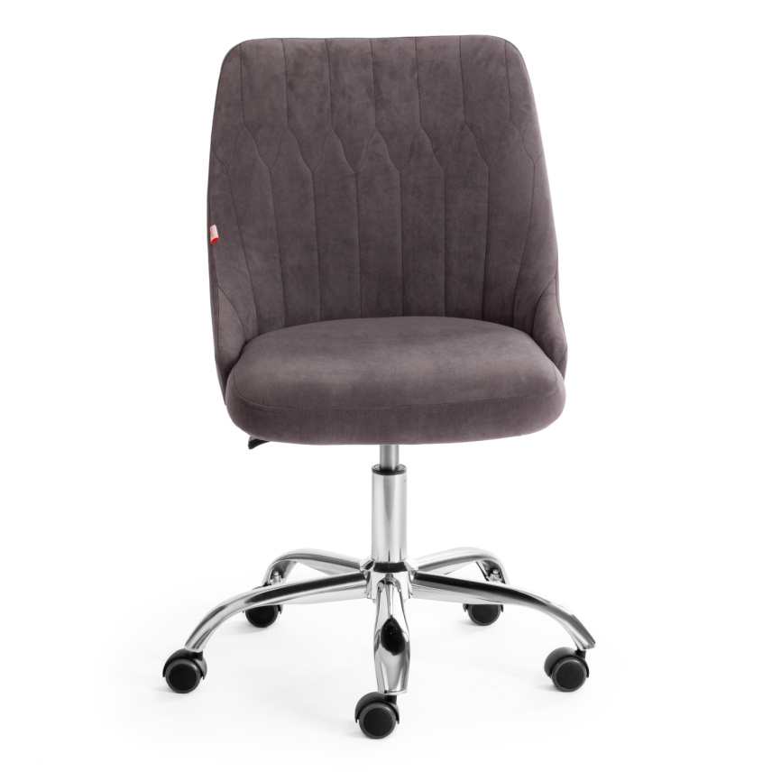 Кресло Сван/Swan флок , серый, 29 фото 5