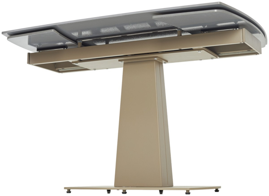 Стол BALDE 120 MATT LATTE STONE SOLID CERAMIC/ TAUPE, ®DISAUR фото 2
