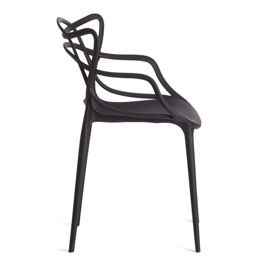 Стул Кет Чаир/Cat Chair (мод.028) пластик, 53х59х82,5см, черный  фото 5