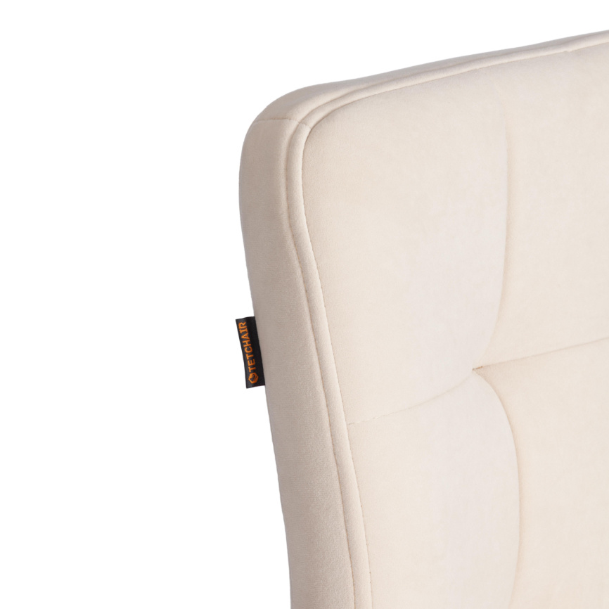 Кресло Фиеста/Fiesta флок , молочный, 4 фото 6