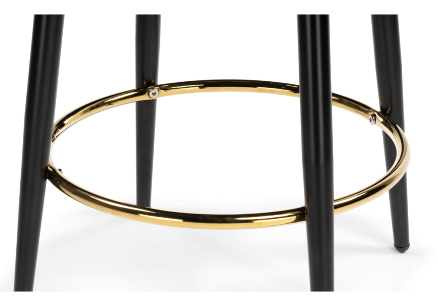 Барный стул Plato black fabric фото 6