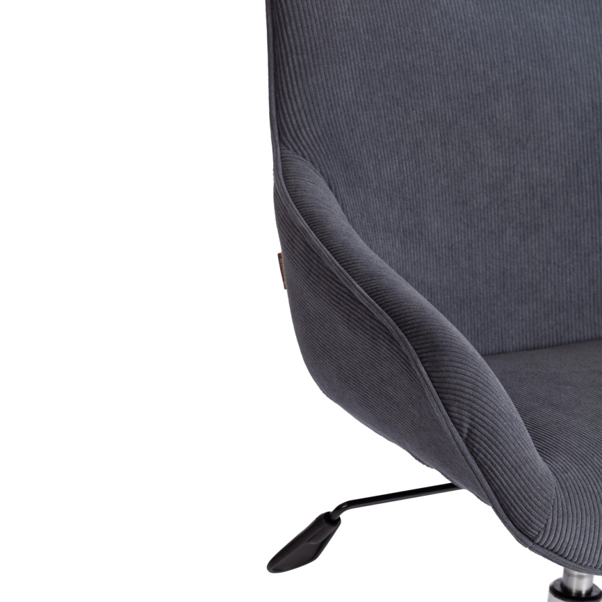 Кресло Дублин/Dublin хром вельвет, графит фото 10
